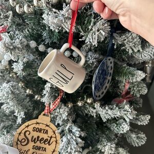 Rae Dunn Gulp Christmas Ornament